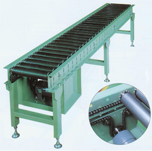 KR-S系列單排鏈驅(qū)動(dòng)滾筒輸送機(jī) 