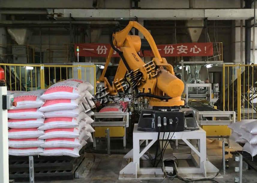 江蘇機器人拆垛設備廠家 供應活性炭自動卸垛機