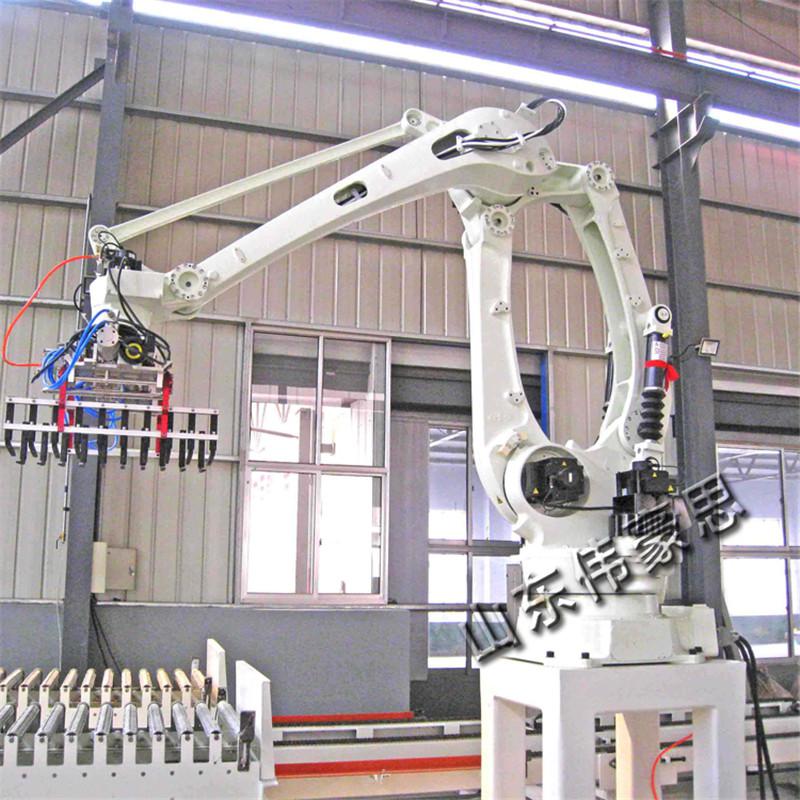 石粉自動碼垛機(jī)器人 免人工碼垛機(jī)設(shè)備