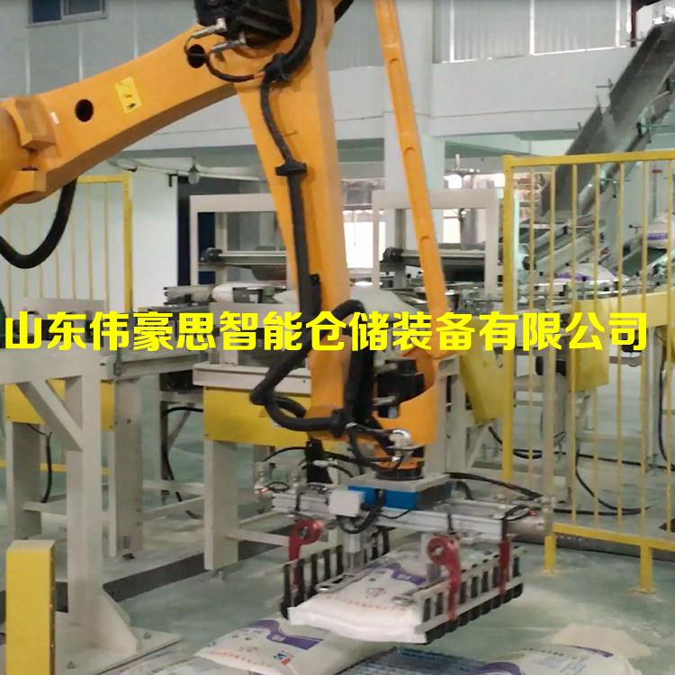 豆粕全自動(dòng)碼垛機(jī)廠家定制 國產(chǎn)碼垛機(jī)器人報(bào)價(jià)